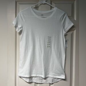 Old Navy White Short Sleeve Tee